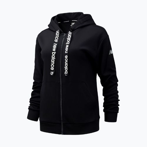 Dámska tréningová mikina New Balance Relentless Performance Fleece Full Zip sivá WJ13174