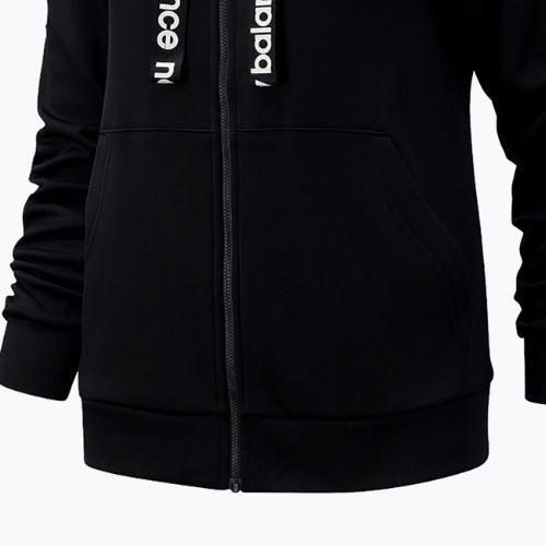 Dámska tréningová mikina New Balance Relentless Performance Fleece Full Zip sivá WJ13174