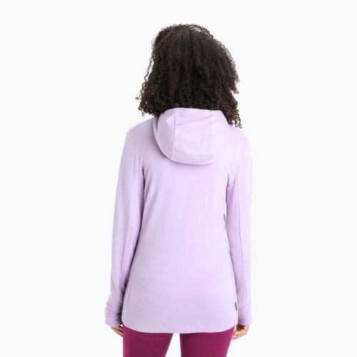 Icebreaker dámska trekingová bunda Quantum III LS Zip Hood purple 0A59JW