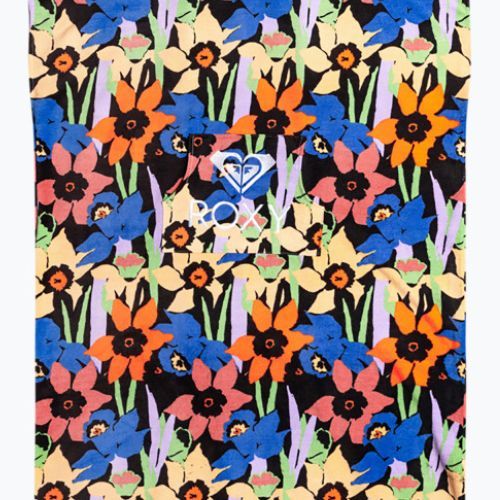 Dámske pončá ROXY Stay Magical Printed 2021 anthracite flower jammin