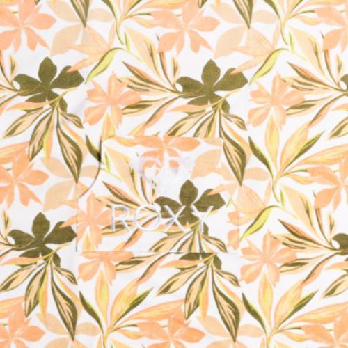Dámske pončá ROXY Stay Magical Printed 2021 bright white subtly salty mult