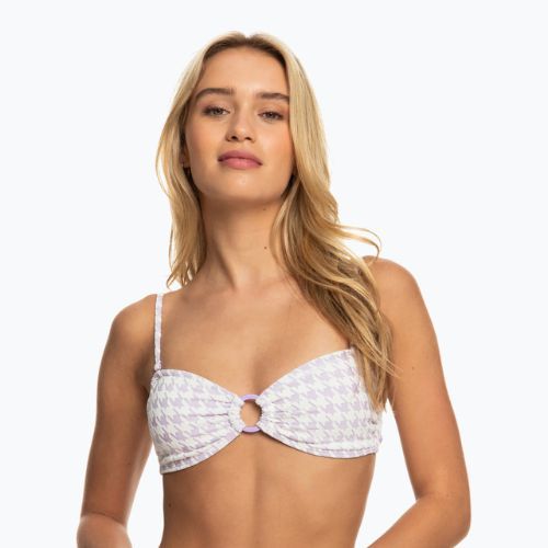 Vrchný diel plaviek ROXY Check It Bandeau 2021 purple rose