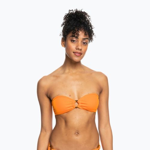 Vrchný diel plaviek ROXY Color Jam Bandeau 2021 tangelo