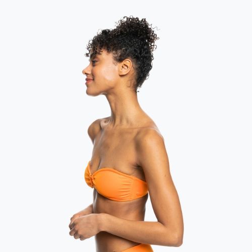 Vrchný diel plaviek ROXY Color Jam Bandeau 2021 tangelo