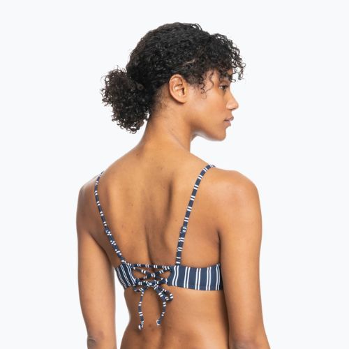 Vrchný diel plaviek ROXY Into The Sun Athletic Triangle 2021 mood indigo novela stripe vert