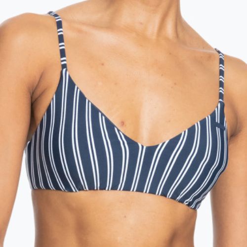 Vrchný diel plaviek ROXY Into The Sun Athletic Triangle 2021 mood indigo novela stripe vert