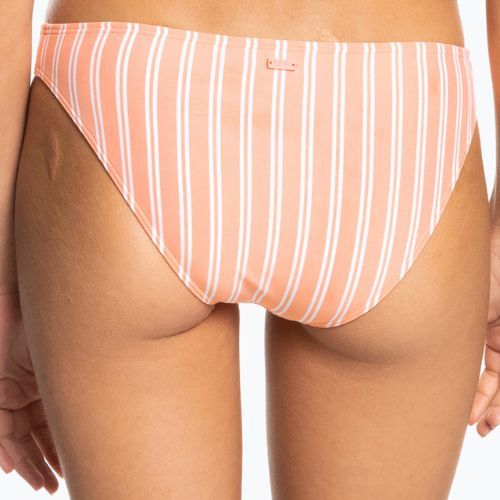 Spodný diel plaviek ROXY Into The Sun 2021 papaya punch novelta stripe h