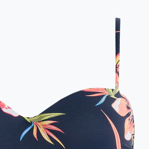 Vrchný diel plaviek ROXY Into The Sun Mold Bandeau 2021 mood indigo tropical depht