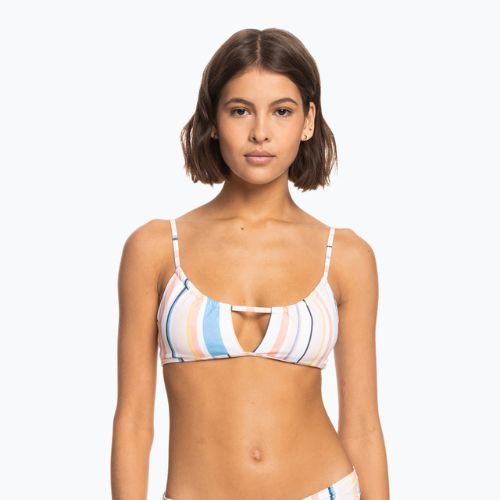 Vrchný diel plaviek ROXY Beach Classics Bralette 2021 peach whip sand stripper