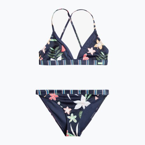 Detské dvojdielne plavky ROXY Vacay For Life Athletic Set 2021 mood indigo alma swim