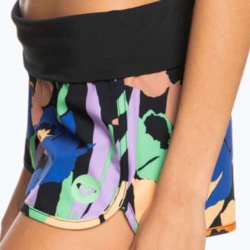 Dámske plavecké šortky ROXY Endless Summer Printed 2" 2021 anthracite flower jammin