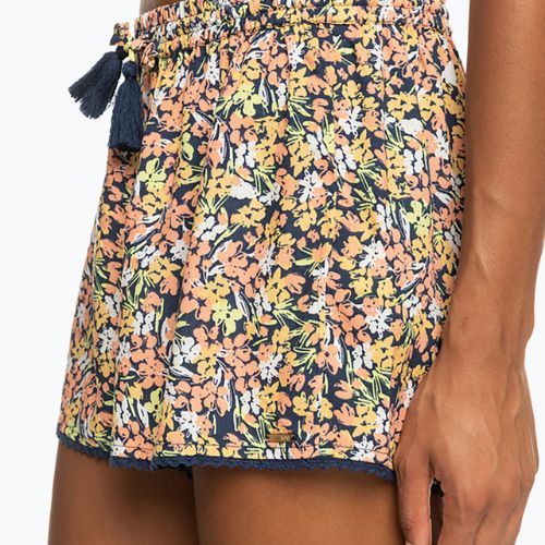 Dámske plavecké šortky ROXY Salty Tan 2021 mood indigo ditsy love