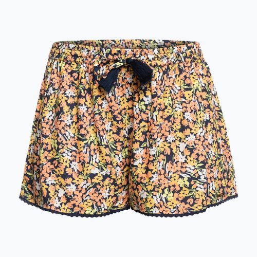Dámske plavecké šortky ROXY Salty Tan 2021 mood indigo ditsy love