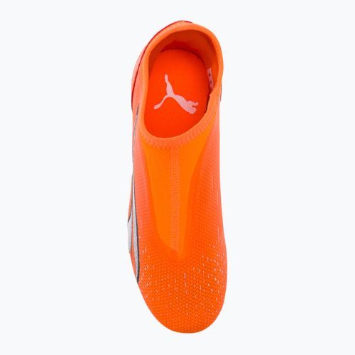 PUMA Ultra Match Ll FG/AG detské kopačky oranžové 107229 01
