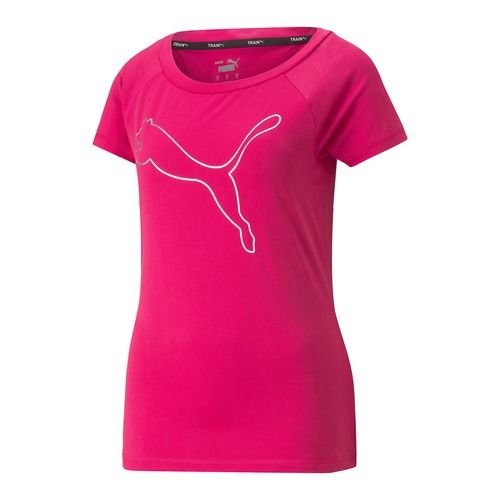 Dámske tréningové tričko PUMA Train Favorite Jersey Cat pink 522420 64