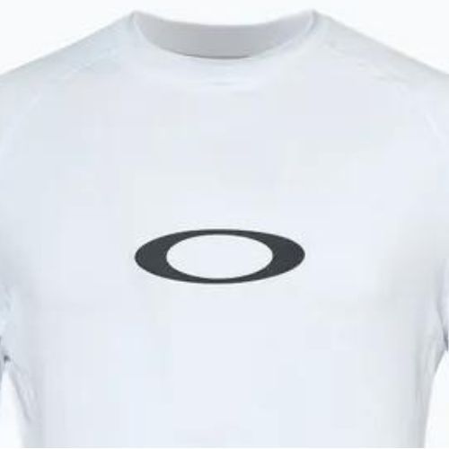 Oakley Ellipse Rashguard pánske plavecké tričko biele FOA403767100