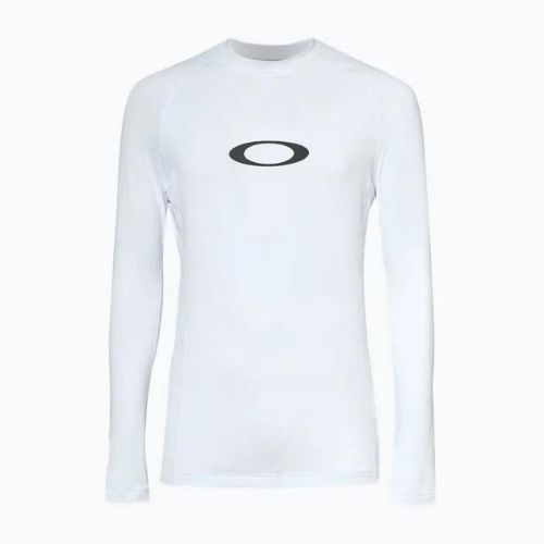 Oakley Ellipse Rashguard pánske plavecké tričko biele FOA403767100