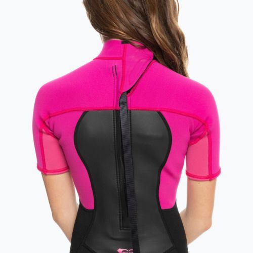 Detská plavecká pena ROXY 2/2 Prologue Girl BZ SS SP FL 2021 festival fuchsia