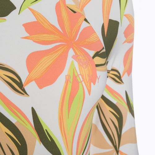 Dámske jednodielne plavky ROXY Print Mix Solid 2021 bright white subtly salty flat