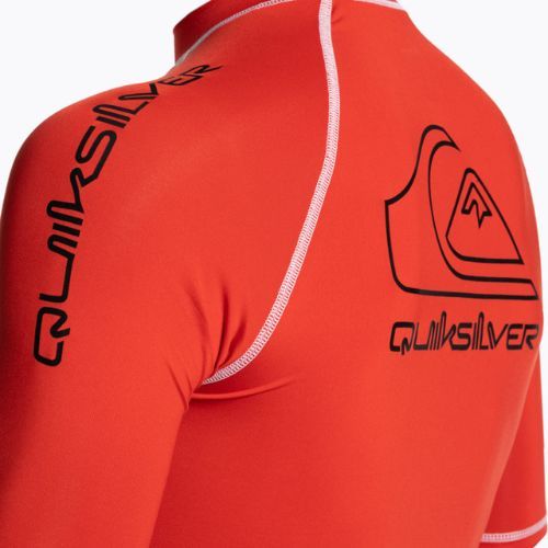 Quiksilver On Tour pánske plavecké tričko červené EQYWR03359-RQC0
