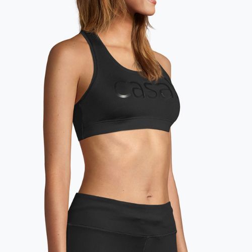Casall Iconic Wool Športová fitness podprsenka čierna 18850