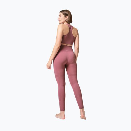 Dámske tréningové legíny Casall Essential Block Seamless High Waist pink 21514