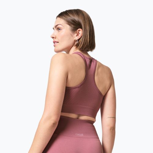 Casall Essential Block Seamless Sport dámsky tréningový top ružový 22114