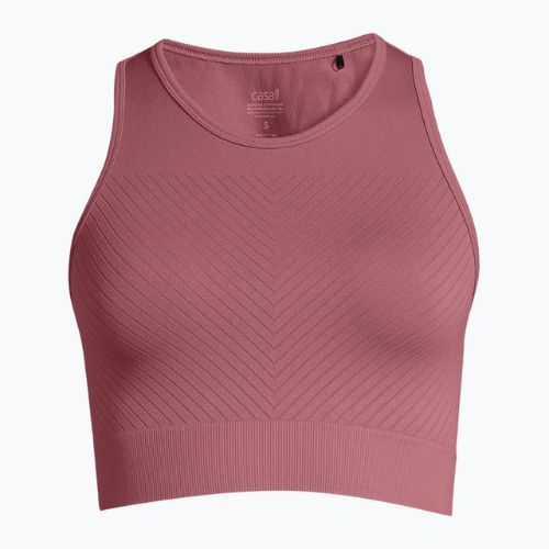 Casall Essential Block Seamless Sport dámsky tréningový top ružový 22114