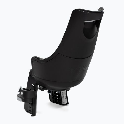 Sedadlo na bicykel Bobike Exclusive Maxi Plus so zadným nosičom čierne 8011200023