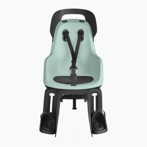 Zadné sedadlo na bicykel pre nosič bobike Go zeleno-sivé 8012300003