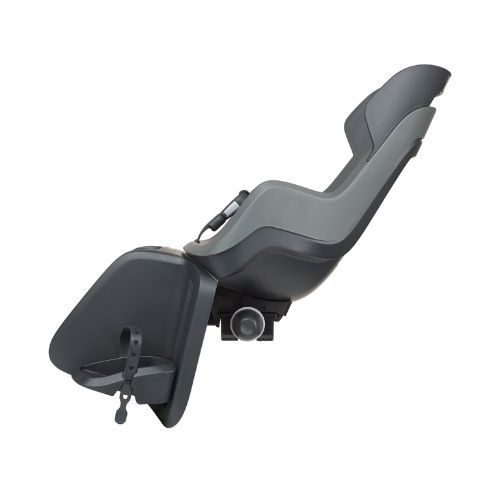 Sedadlo na bicykel Bobike Go RS so zadným nosičom sivé/čierne 8012600005