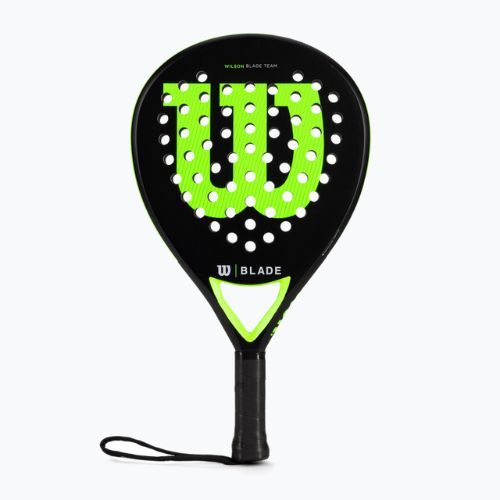 Raketa Wilson Blade Team V2 Padel čierno-zelená WR067411U2