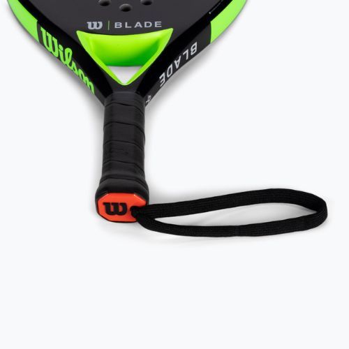 Raketa Wilson Blade Team V2 Padel čierno-zelená WR067411U2