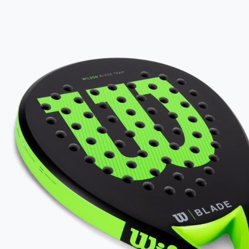 Raketa Wilson Blade Team V2 Padel čierno-zelená WR067411U2