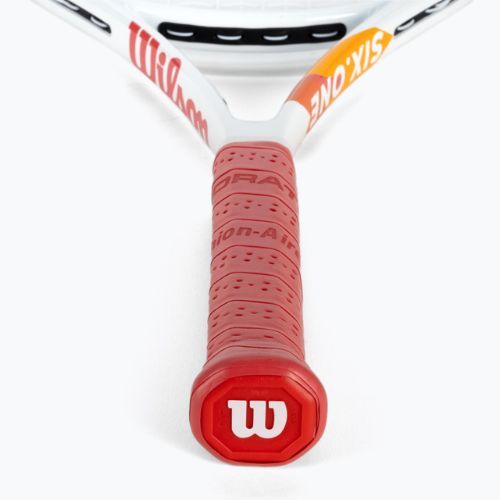 Tenisová raketa Wilson Six One červená a biela WR125010