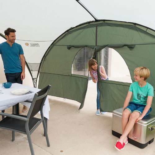 Stena pre prístrešok na podujatia Coleman Sunwall Door L sivá 2000038907