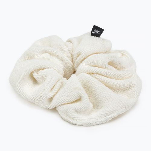 Nike Zberaná kravata do vlasov Veľká froté biela N1008236