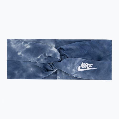 Čelenka Nike Twist Knot Tie Dye blue N1008232-421