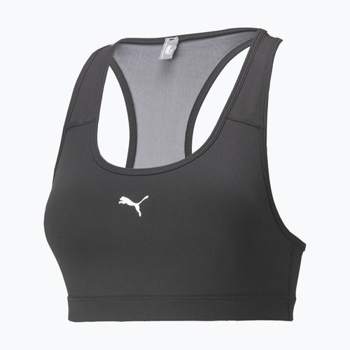 PUMA Mid Impact 4Keeps Graphic PM fitness podprsenka čierna 520306 06