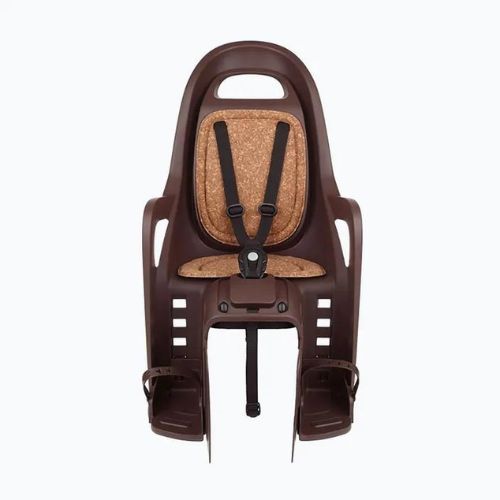 Polisport Groovy Maxi FF 29 ECO hnedá FO sedadlo na zadný rám bicykla 8406000041