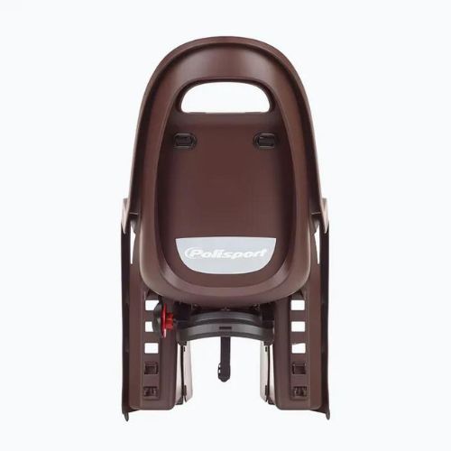 Polisport Groovy Maxi FF 29 ECO hnedá FO sedadlo na zadný rám bicykla 8406000041