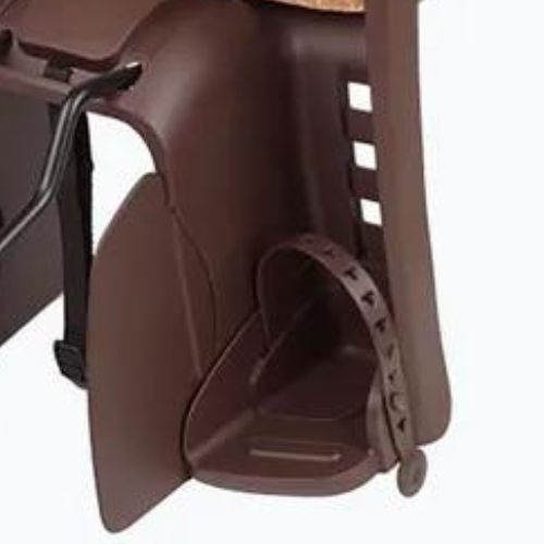 Polisport Groovy Maxi FF 29 ECO hnedá FO sedadlo na zadný rám bicykla 8406000041