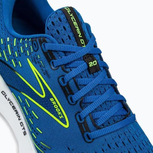 Pánska bežecká obuv Brooks Glycerin GTS 20 blue 1103831D482