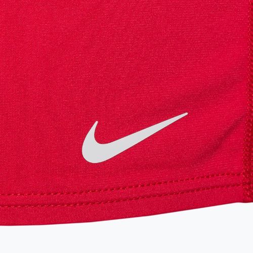Pánske plavecké boxerky Nike Hydrastrong Solid Square Leg červené NESSA002-614