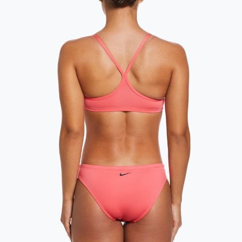 Dámske dvojdielne plavky Nike Essential Sports Bikini pink NESSA211-683