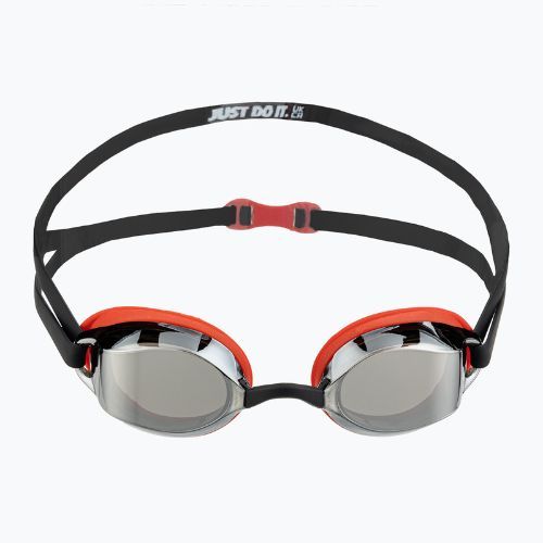 Plavecké okuliare Nike Legacy Mirror Red / Black NESSD130-931