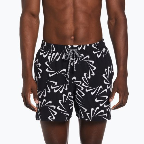 Pánske šortky Nike Swoosh Line 5" Volley black NESSD509-001