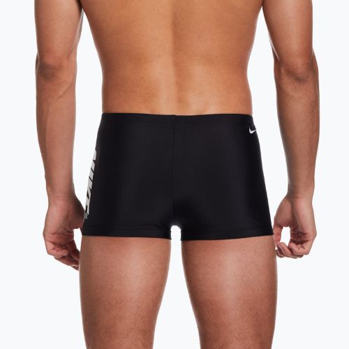Pánske plavecké boxerky Nike Shift Square Leg black NESSD638-001