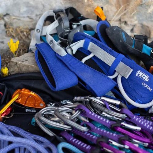 Lezecký postroj Petzl Corax tmavomodrý C051BA00