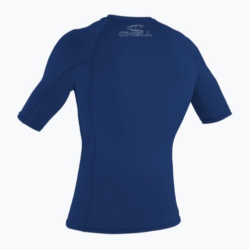 Pánske plavecké tričko O'Neill Basic Skins Rash Guard navy blue 3341